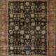 Traditional Blue/Navy Wool Area Rug: Mafi Signature Khanna KH-1140 (Hand-Knotted Area Rug)