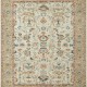 Traditional Beige/Tan Wool Area Rug: Regal Lake Roosevelt 1812118: Parchment/Gold (Hand-Knotted Area Rug)