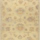 Transitional/Traditional Yellow/Gold Wool Area Rug: Silk Road Lowlands 19126723 (Hand-Knotted Area Rug)
