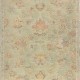 Transitional/Traditional Green Wool Area Rug: Silk Road Lowlands 19129803 (Hand-Knotted Area Rug)