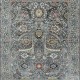 Traditional Grey/Silver Wool Area Rug: Mafi Signature Sultanabad SUL-101 (Hand-Knotted Area Rug)